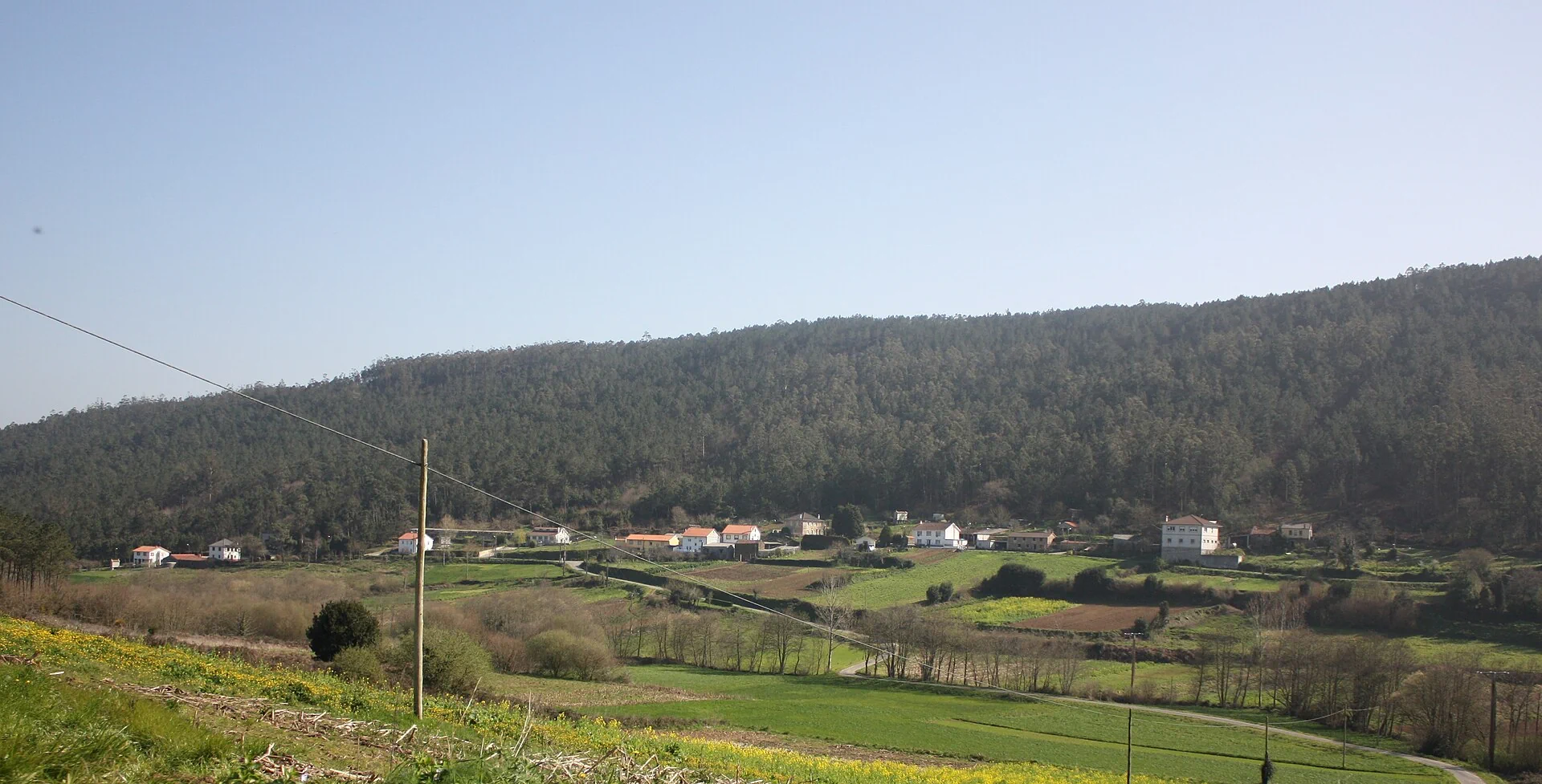 Cabana de Bergantiños, zona de entrega de Flor y Campo
